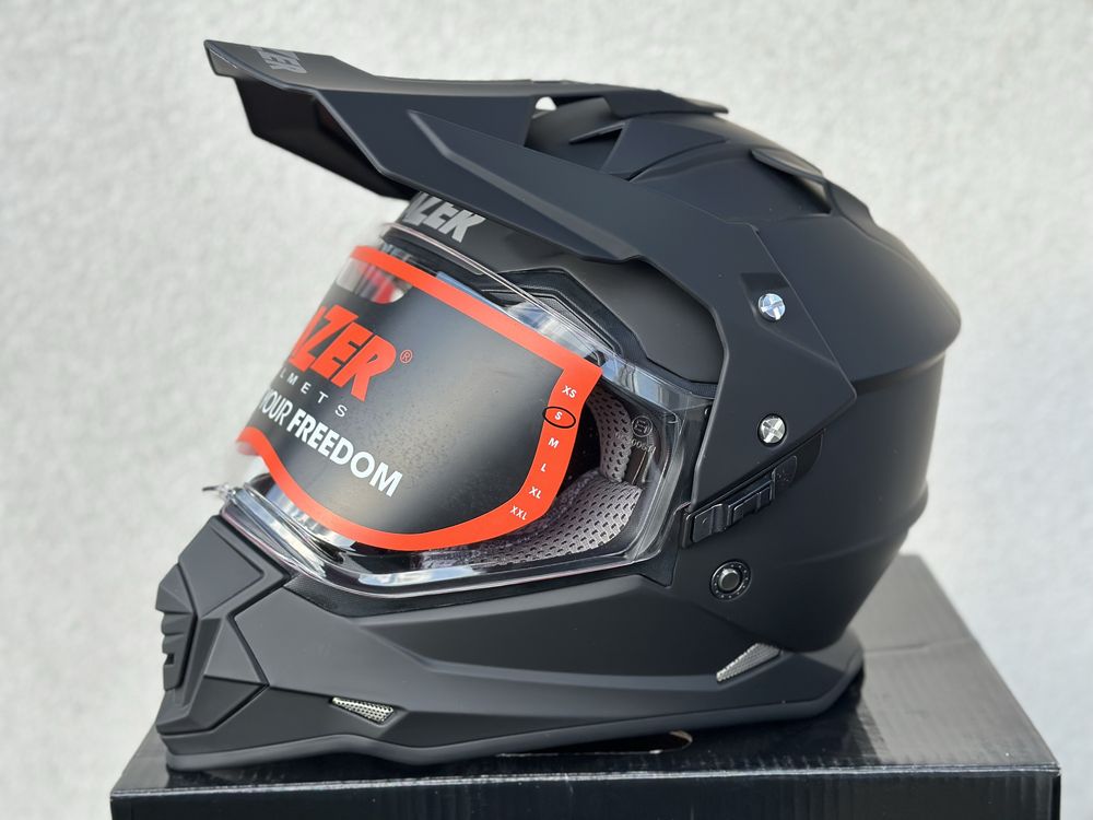 Kask motocyklowy Lazer Enduro Z-LINE bledna ,quad,cross,rozmiar; S, M