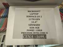 Surface Laptop Go 2 11th 12,4" Telakces Felicity*Raty 0%