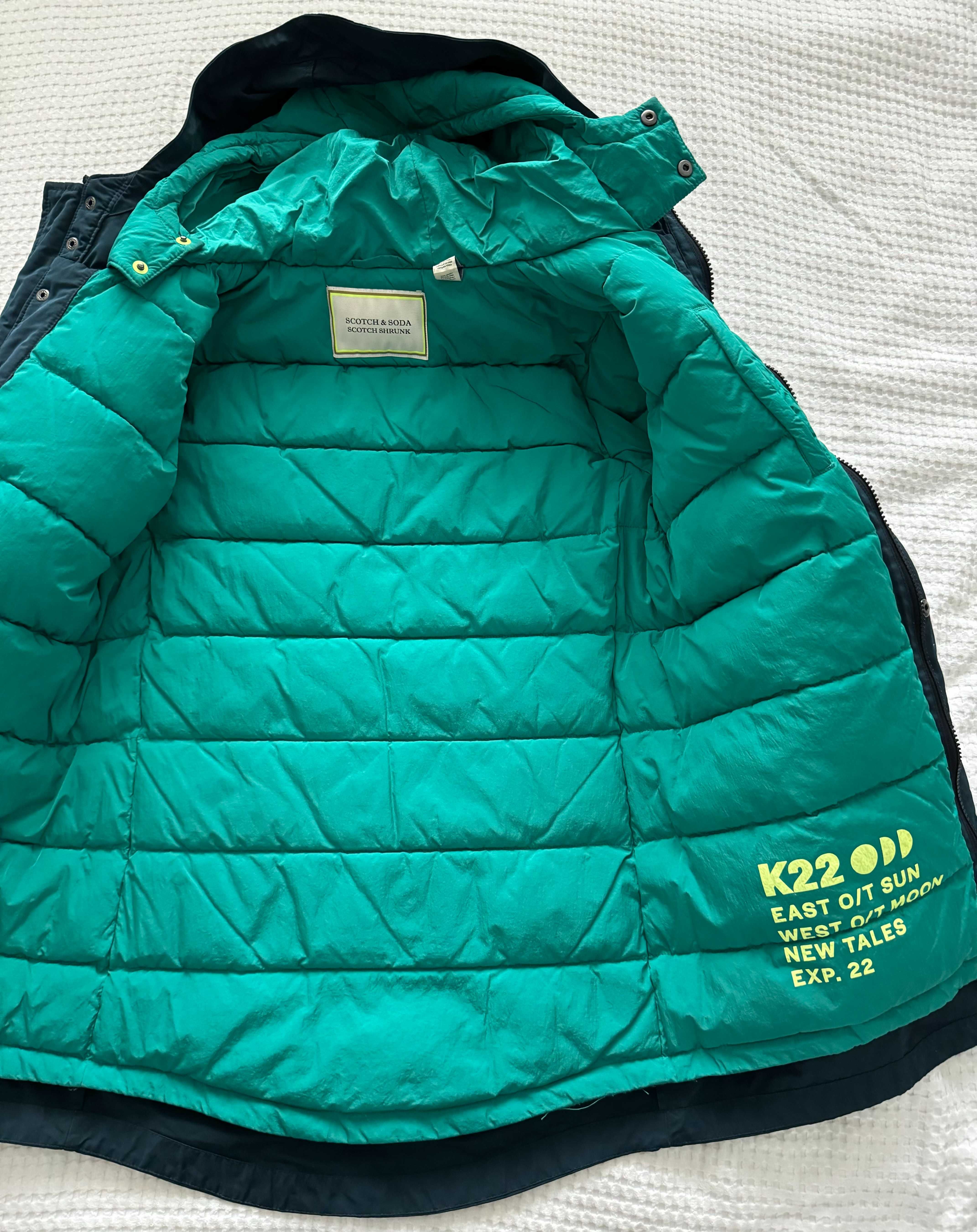 kurtka zimowa Scotch & Soda młodzieżowa, rozmiar 14