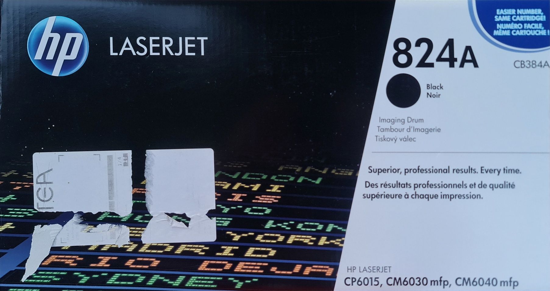 Toner HP 824A CB384A BLACK do drukarki CP6015 CM6040 CM6030 OYGINALNY
