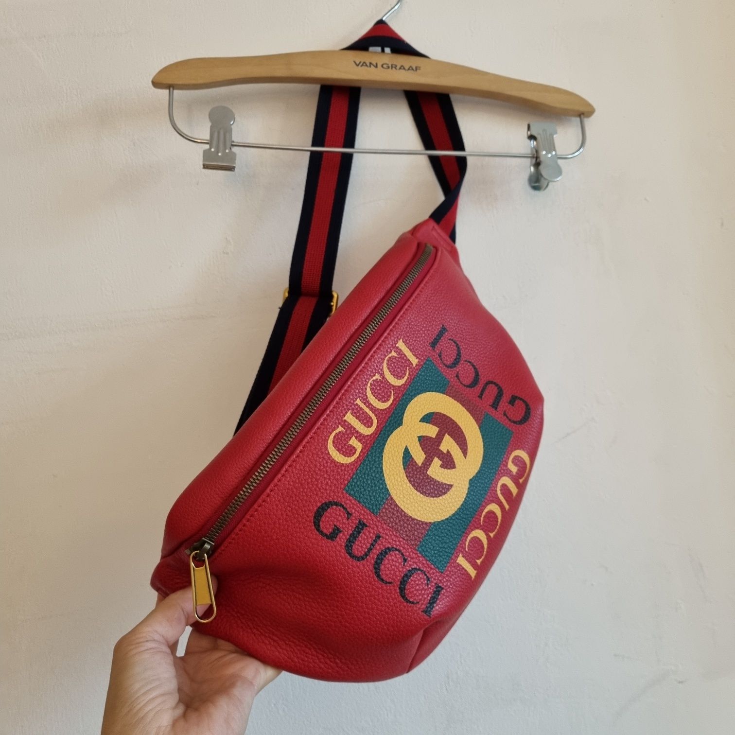 Gucci red bag nowa oryginalna nerka torebka torba