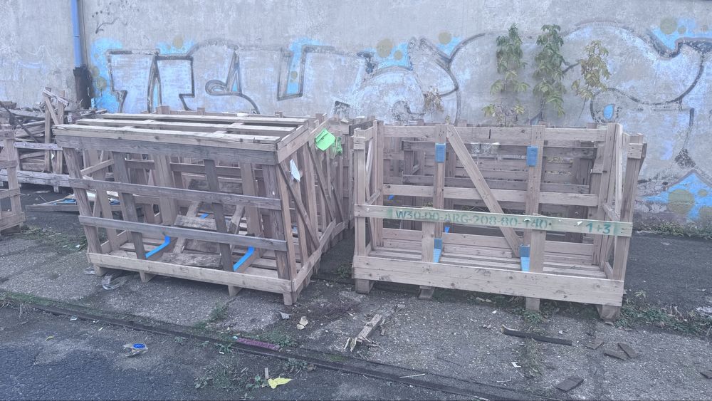 Palety Skrzynie drewniane
