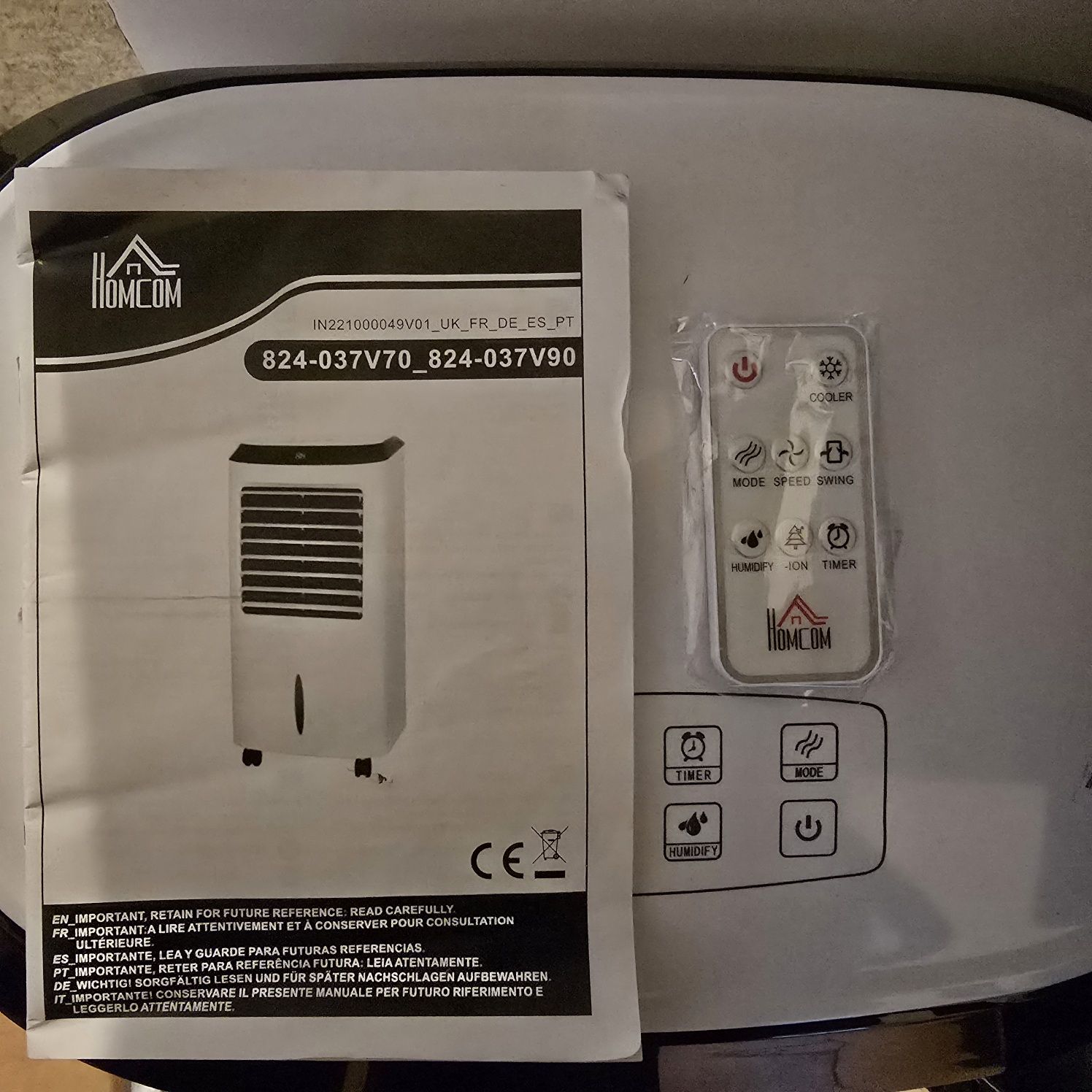 Klimatyzator,  jonizator z pilotem