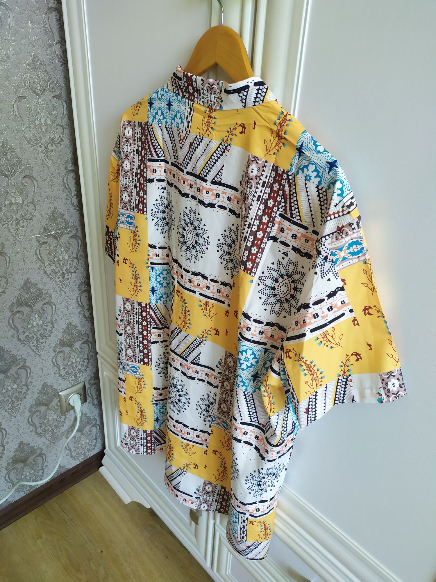 Чоловіча пляжна сорочка рубашка, мужская пляжная рубашка. Розмір XL