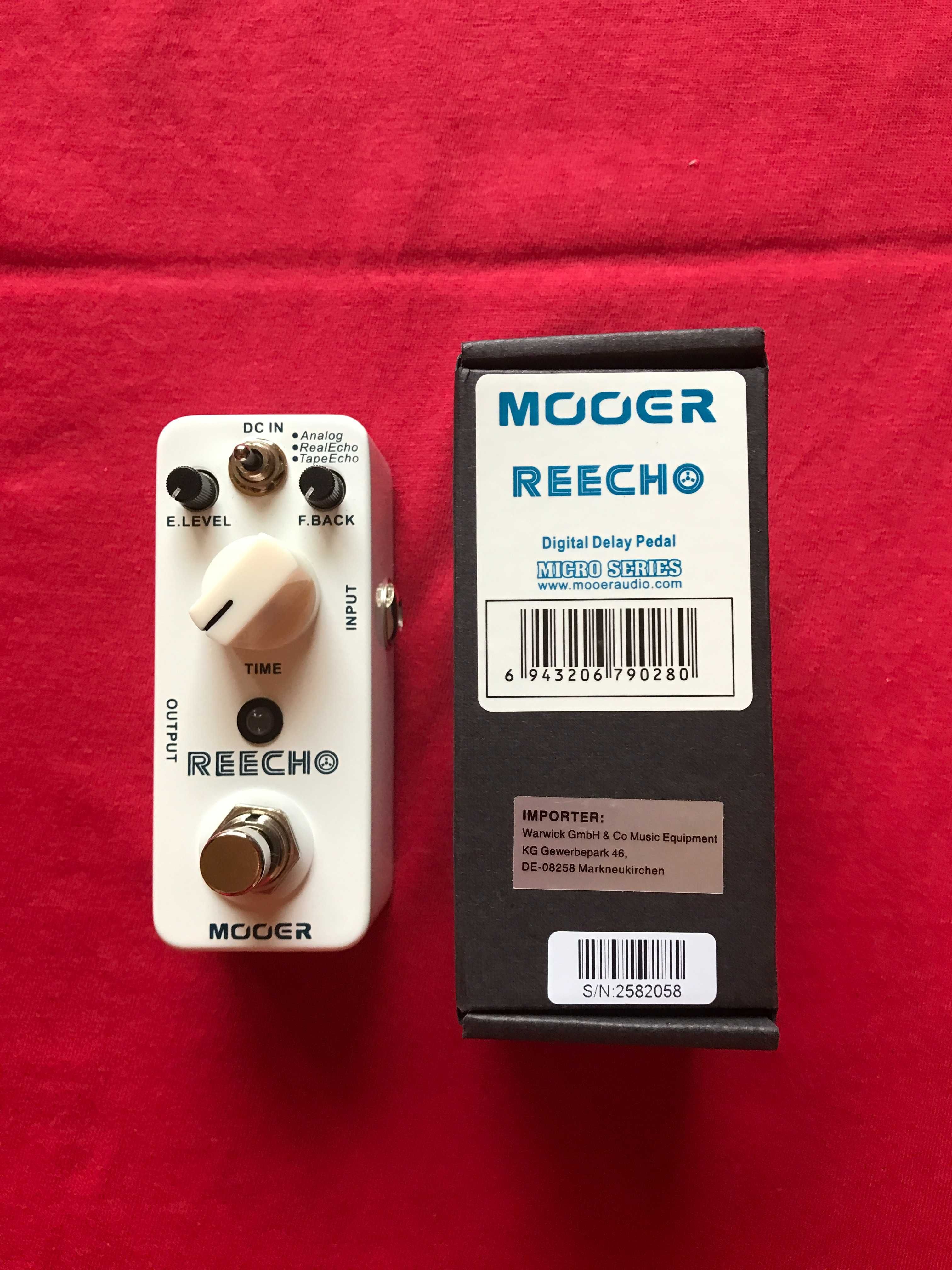 Efekt gitarowy Mooer Reecho – Digital Delay Pedal