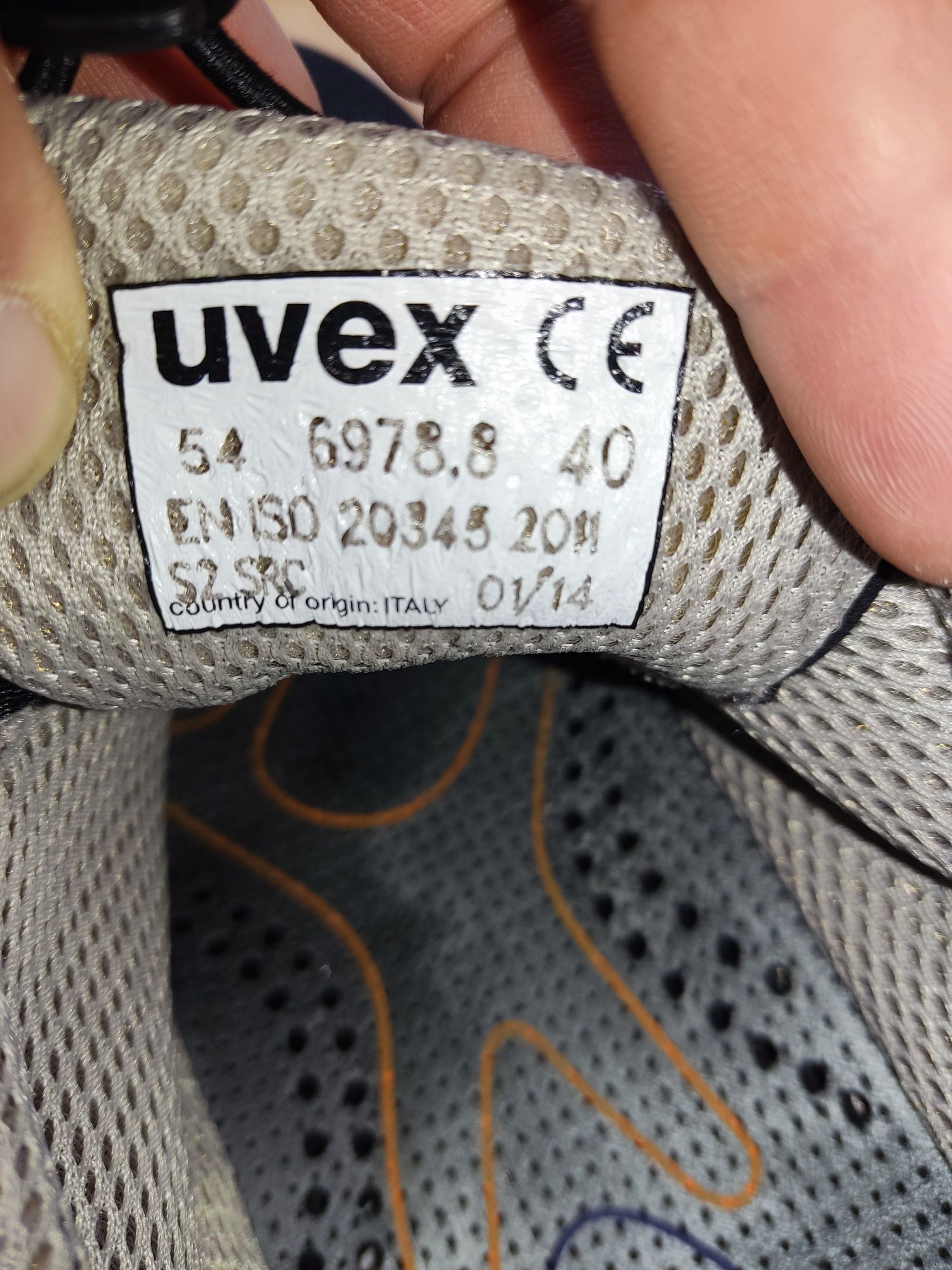 Uvex safety,робоче взуття з металевими носами