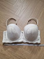 Biustonosz 85C biały koronką