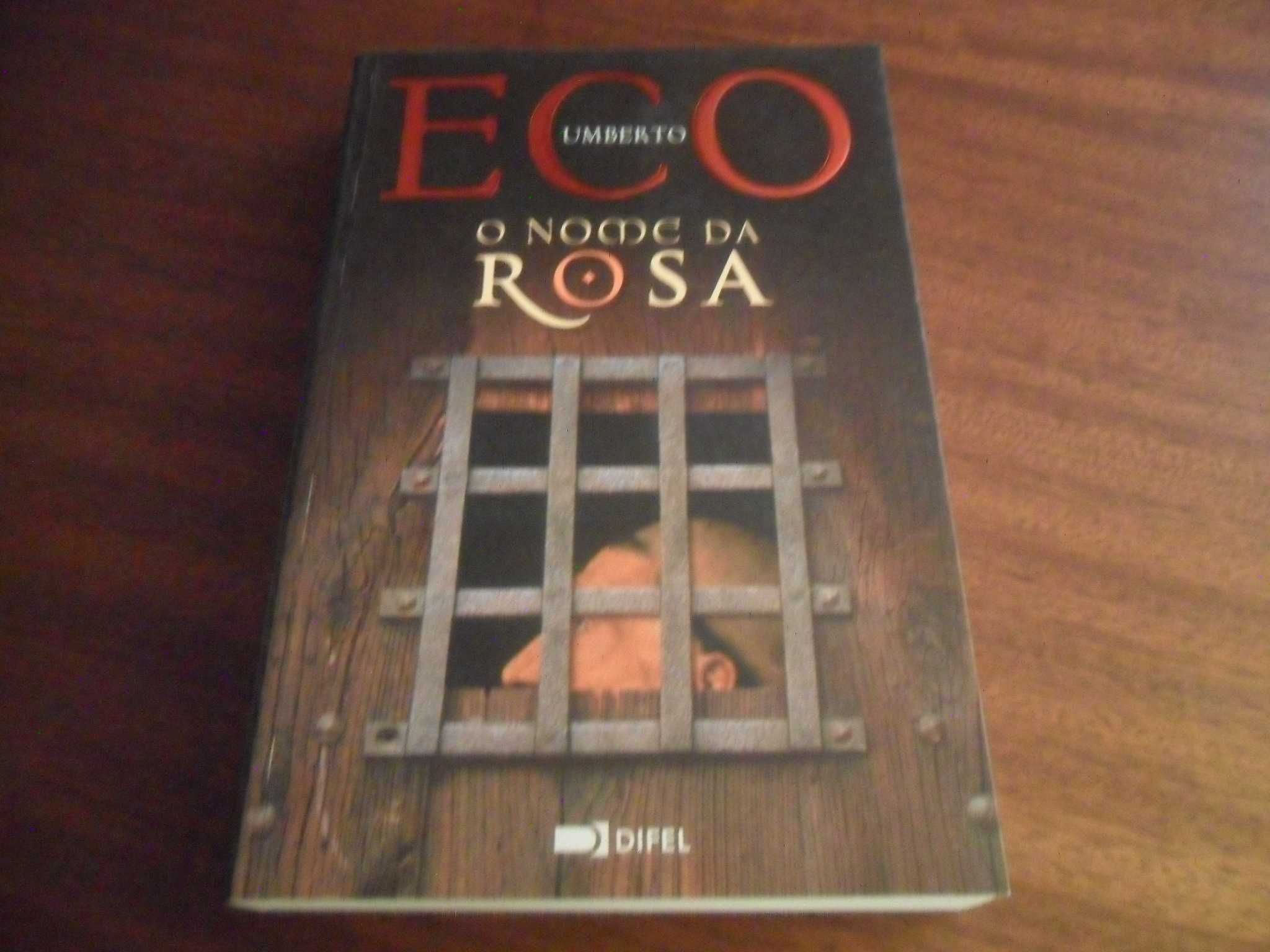 "O Nome da Rosa" de Umberto Eco - 28ª Edição de 2005