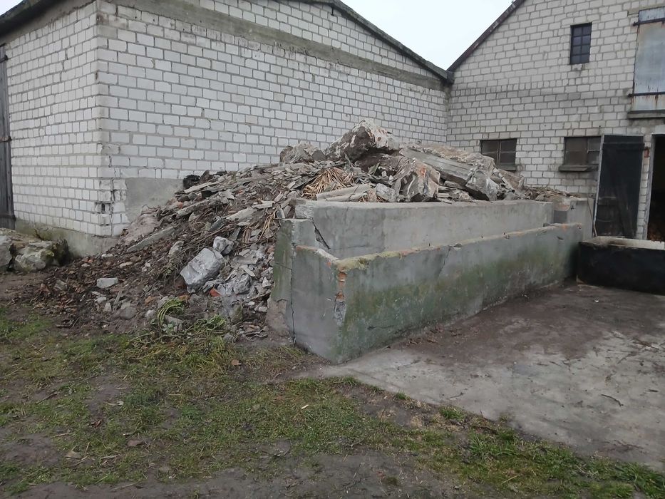 Oddam za darmo gruz beton kamienie polne