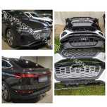 Бампер Audi Q8 e-tron GE  капот, решетка, фары