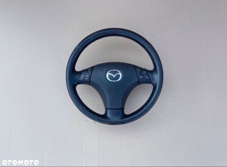 02 GJ6R kierownica airbag skóra mazda 6 gg gy