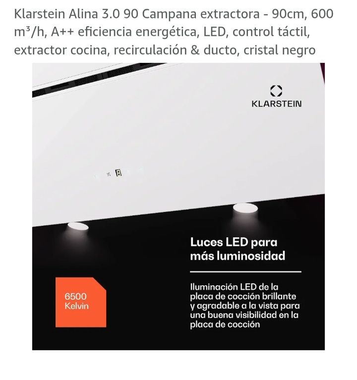 Exaustor novo Klarstein