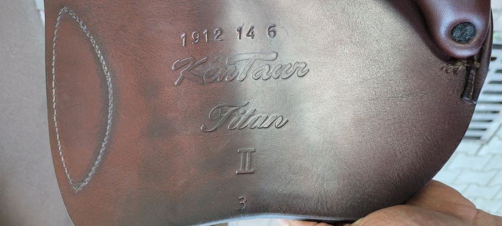 Siodło skokowe Kentaur Titan II siedzisko 17"-17,5" łęk 3