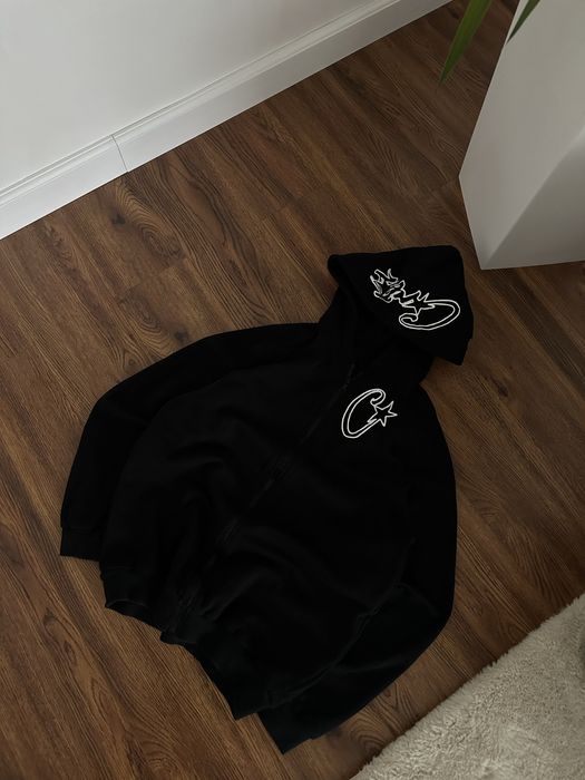 Зип худи corteiz cortez baggy hoodie fit drill sk8 y2k кортез кортеіз