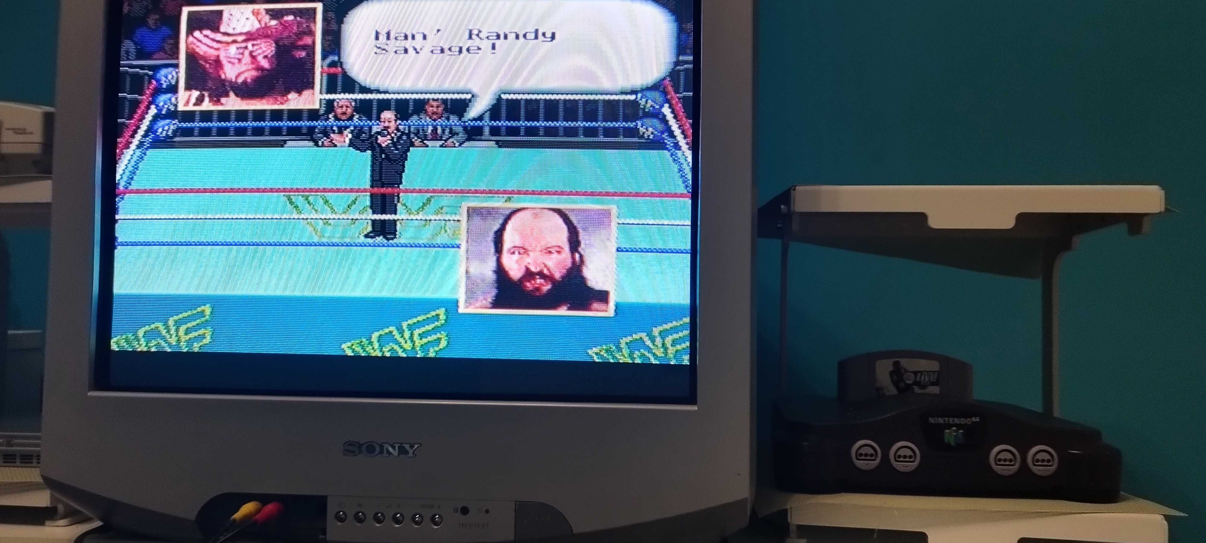 RETRO WWF Super Wrestlemania Super Nintendo SNES