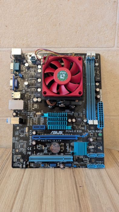 AMD FX 6300 + Asus M5a78l lx3 + куллер