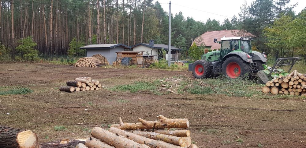 MULCZOWANIE Karczowanie Wycinkadrzew Mulczer Leśny Czyszczenie działek