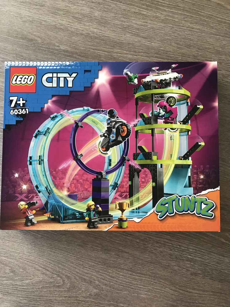 Lego City Stuntz неймовірне завдання для каскадерів Lego лего каскадер