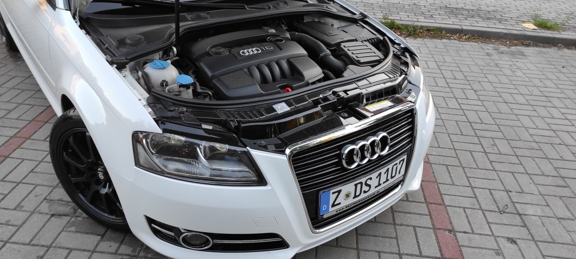 Audi A3 1.6 Mpi Lift biala ślicznotka Alu SPARCO