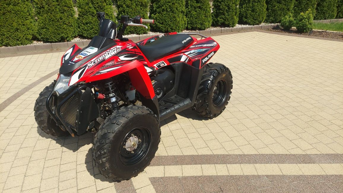 Quad polaris scrambler 800 wersja limited  homologacja