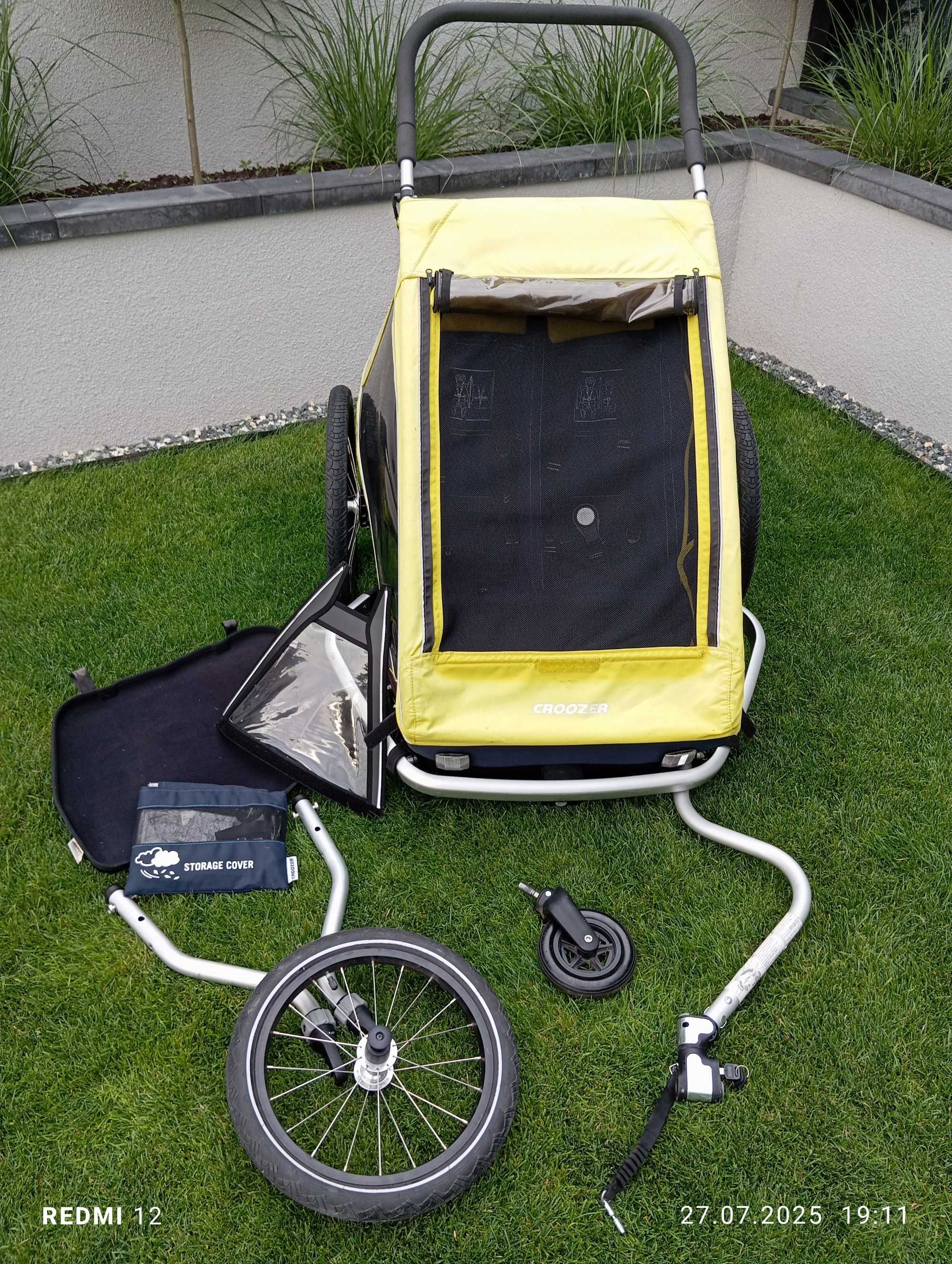Przyczepka rowerowa 3w1 Croozer kid for 2