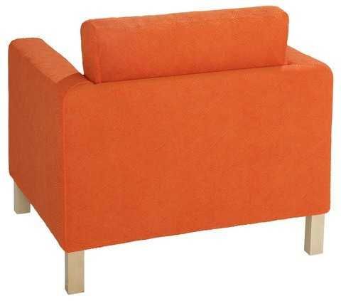 Pokrowiec na fotel pomarańczowy