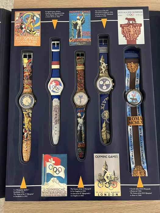 Swatch Historical Olympic Games Collection