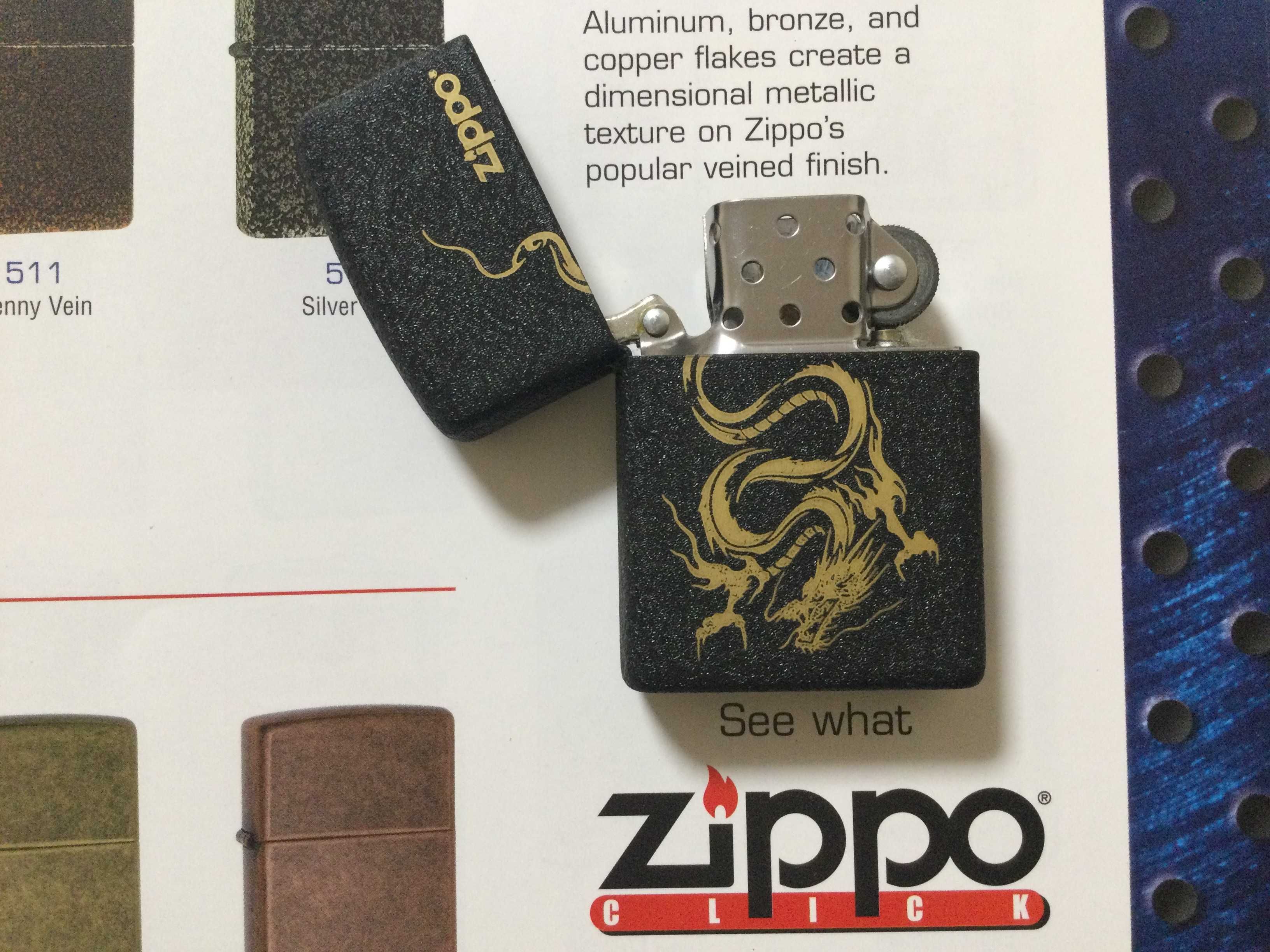 Зажигалка ZIPPO Dragon новая