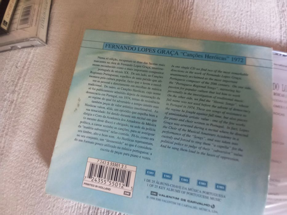 Cd Lopes Graça Canções Heróicas