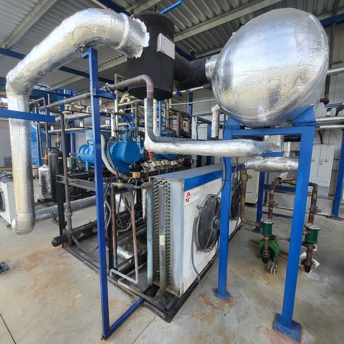 Kompletna instalacja do mrożenia szokowego