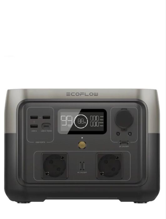 Зарядна станція EcoFlow River 2 Max 500 Вт, 512 Вт*год