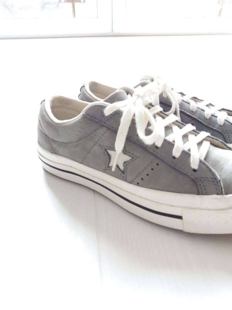 Buty converse one star NOWE ! Skórzane nubuk szare rozm. 37