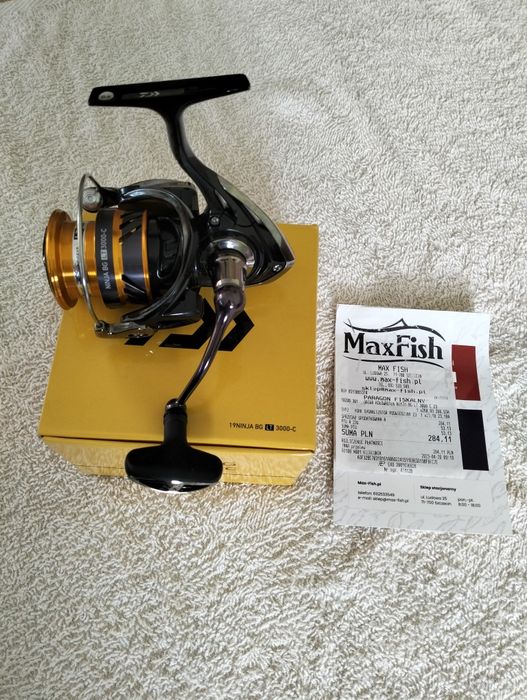 Nowy kołowrotek Daiwa Ninja BG LT 3000-C