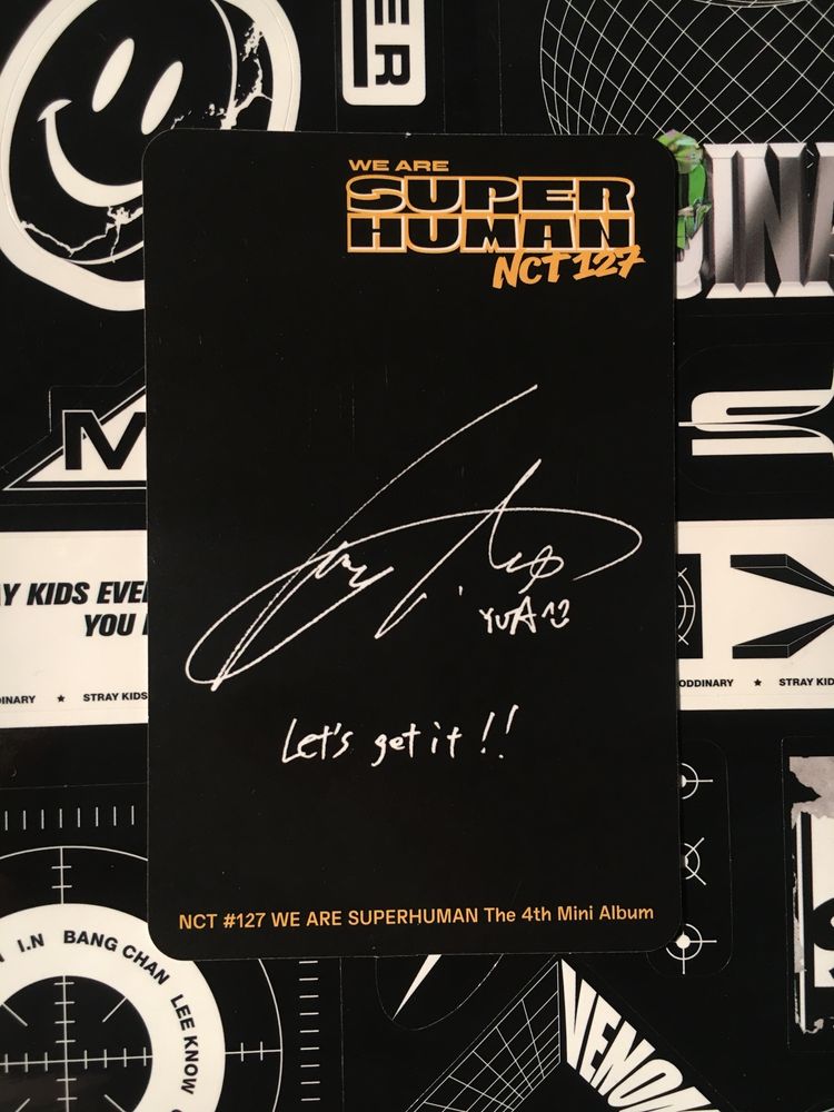 nct nct127 superhuman yuta kihno air kit