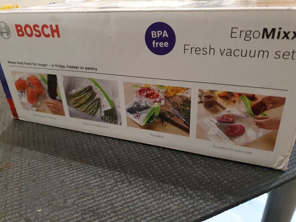 Acessórios de vácuo de varinha Bosch Ergomixx