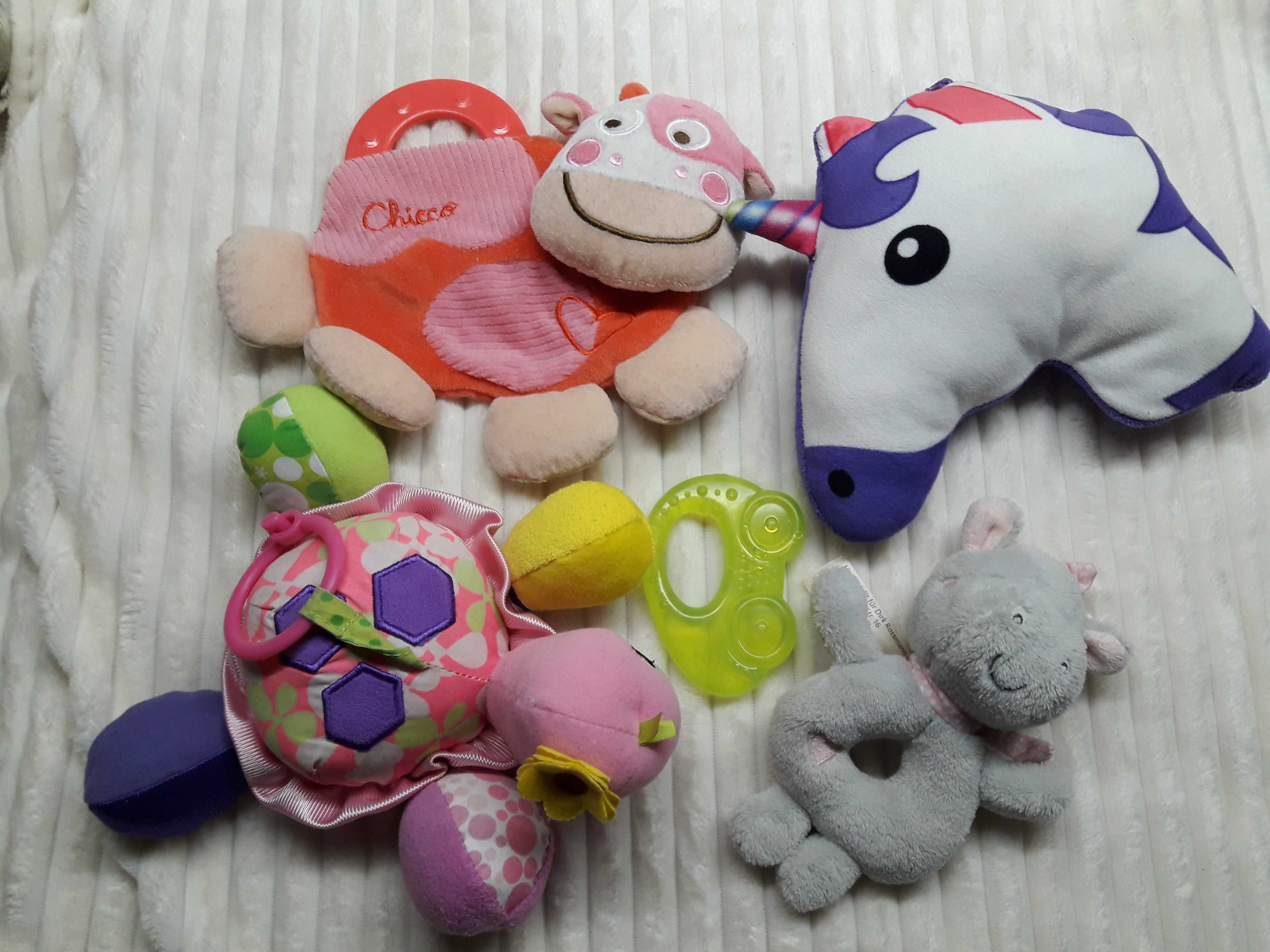 Набір перших іграшок для малюка chicco canpol babydream infantino