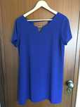 SCUSI Vestido azul L