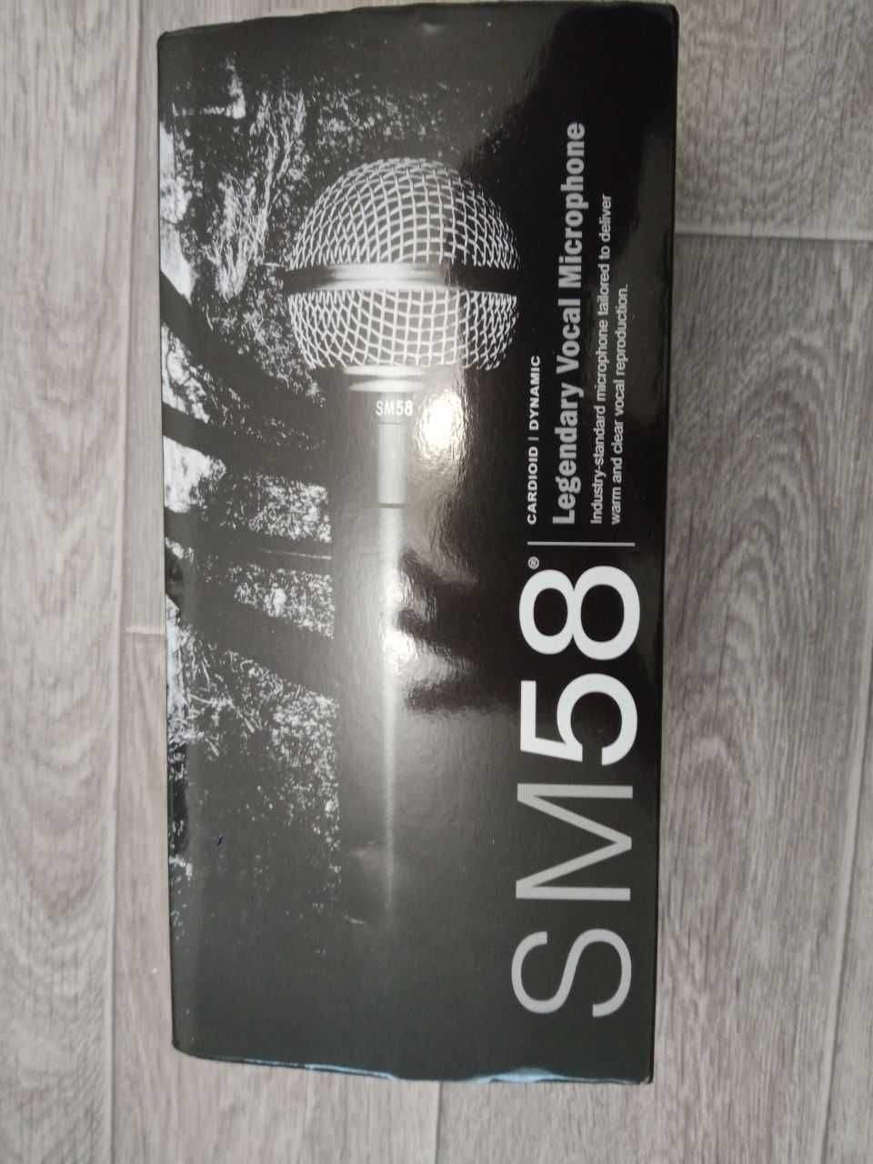 Новый шнуровой микрофон SHURE SM 58