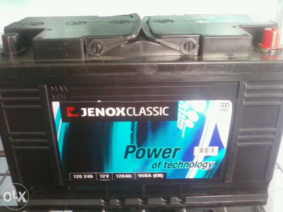 Akumulator JENOX 120AH; nowy Olkusz c-330 c-360 dowóz !!!