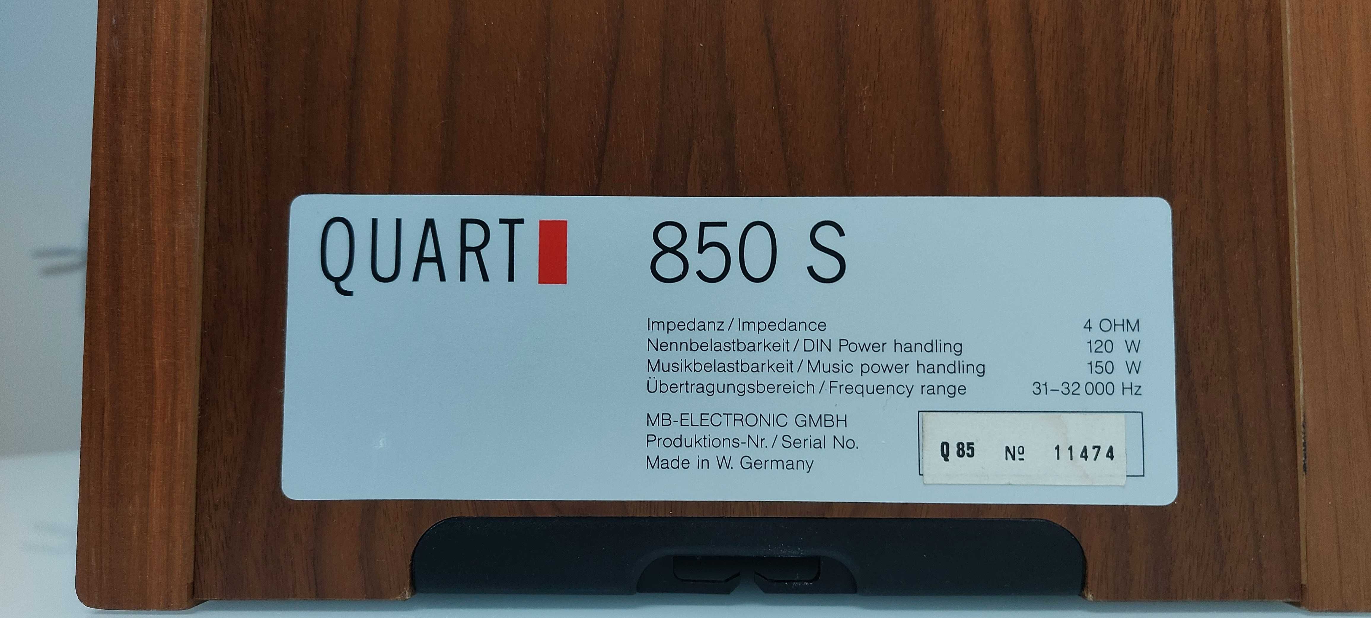 Акустика MB Quart 850 S (25kг шт)