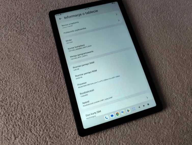 NOWY Lenovo TabM9 TB310XU LTE 9.0 4/64+Nawigacja GPS IGO/TOM TOM/SYGIC