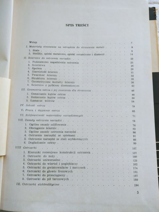 Ostrzenie i ostrzarki narzędzi Leon Burnat