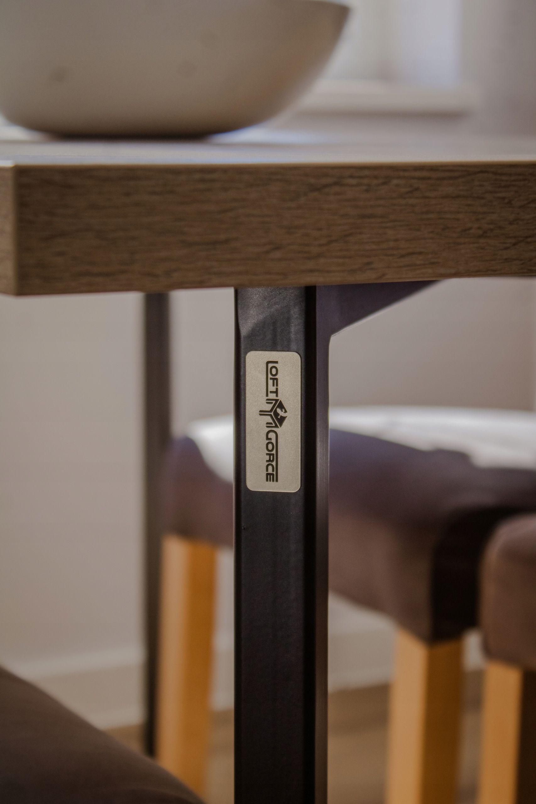 metalowe nogi stelaż do stołu stolika biurka loft
