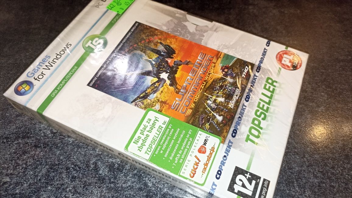 Supreme Commander W obliczu wroga PC po polsku nowa zafoliowana
