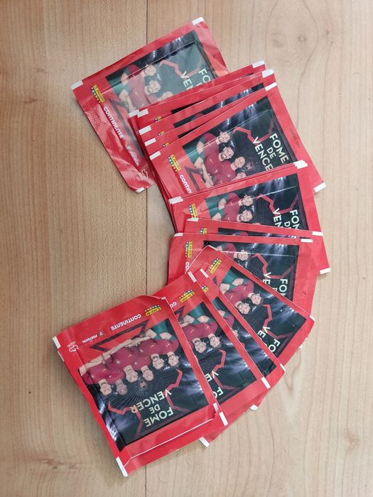 Saquetas cromos Fome de Vencer Panini Continente 2022