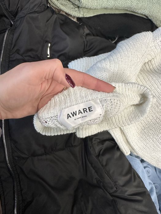 Пакет теплого жіночого одягу осінь-зима куртка светри штани снікерси