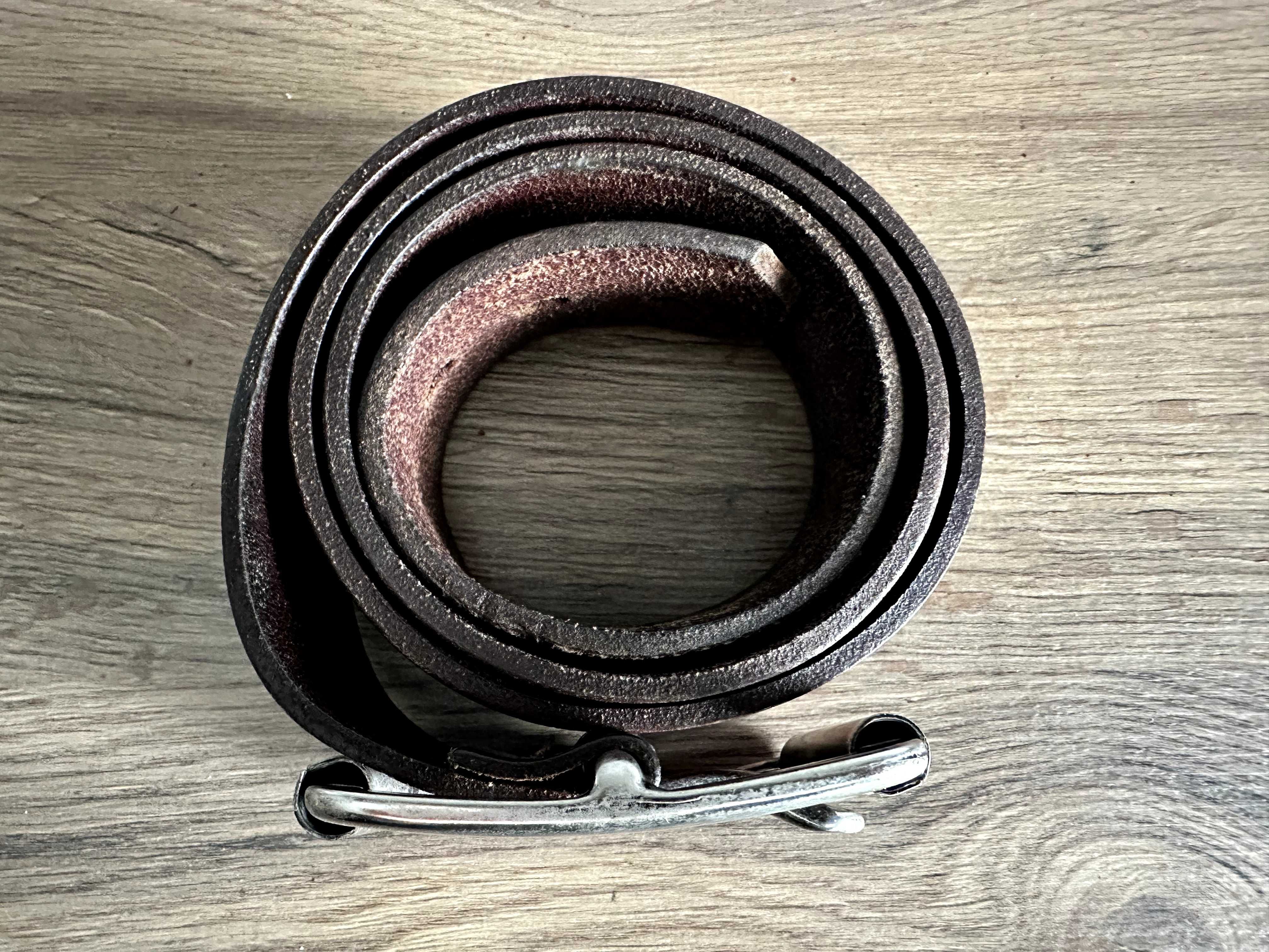 Pasek skórzany męski Cowboys Belt 95 brązowy