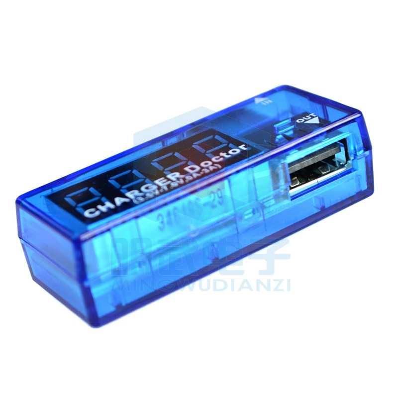 usb digital voltímetro e amperímetro