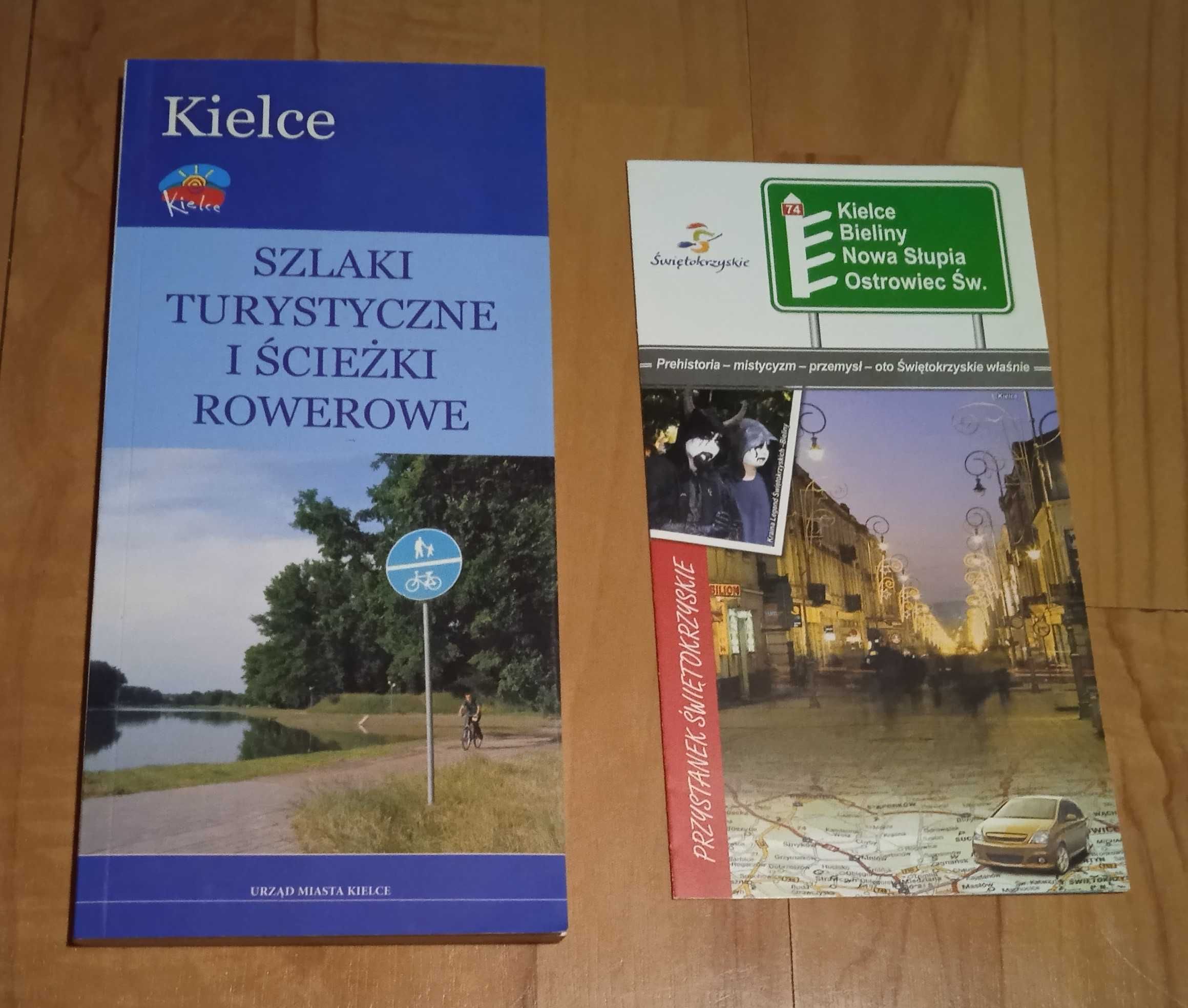 Przewodnik Kielce szlaki turystyczne i ścieżki rowerowe