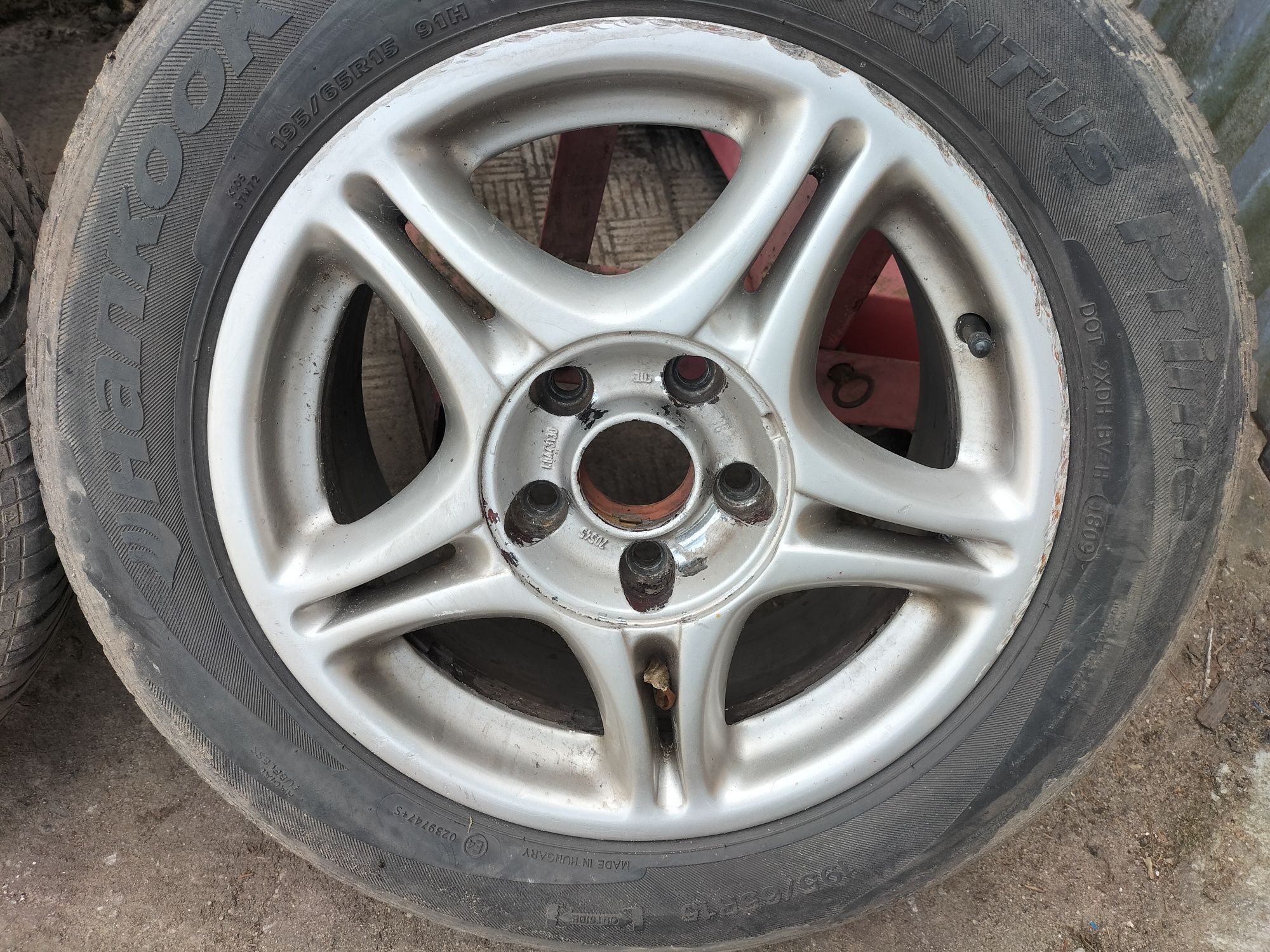 Alufelgi 15 z oponami 5x112 passat B5